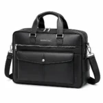 Seeselect Premium Business Office Laptop Bag Premium Business Briefcase with Shoulder Strap | Water-Resistant | Fits Up to 15.6" Laptop - Image 3