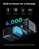 Anker SOLIX C1000 Gen 2 Portable Power Station 1,024Wh 2,000W – A17631A1 - Image 5