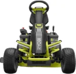 RYOBI 48V 38 in. 100 Ah Battery Electric Rear Engine Riding Lawn Mower with Brushless Motors