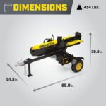 Champion 27-Ton 224cc Gas Horizontal and Vertical Full Beam Log Splitter with Auto Return (100424) - Image 2