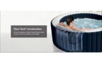Intex PureSpa Plus 6-Person 85 in. Inflatable Hot Tub with 170 Bubble Jets, LED Light & 12 Filter Cartridges (28431EP - Image 8