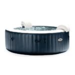 Intex PureSpa Plus 6-Person 85 in. Inflatable Hot Tub with 170 Bubble Jets, LED Light & 12 Filter Cartridges (28431EP - Image 2