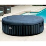 Intex PureSpa Plus 6-Person 85 in. Inflatable Hot Tub with 170 Bubble Jets, LED Light & 12 Filter Cartridges (28431EP - Image 4