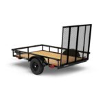 Carry-On 5 x 10 ft. Utility Trailer with Wood Floor - Image 5