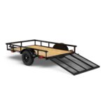 Carry-On 5 x 10 ft. Utility Trailer with Wood Floor - Image 6