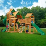 Gorilla Playsets Treasure Trove I Wooden Swing Set (01-1021-AP) - Image 3