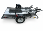 Trinity MT3 3-Rail Stand-Up Folding Motorcycle Trailer - 2000 lb Load Capacity - Image 7