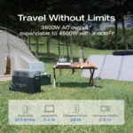 EcoFlow DELTA Pro 3600Wh Portable Power Station, 3600W AC Output, LiFePO4 Battery - Image 3