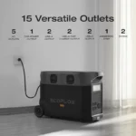 EcoFlow DELTA Pro 3600Wh Portable Power Station, 3600W AC Output, LiFePO4 Battery - Image 8