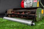California Trimmer Classic 20 in. 7-Blade Honda GX160 Gas Self-Propelled Reel Lawn Mower with Grooved Front Roller - Image 8